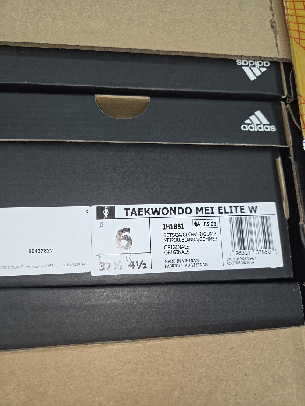 **SALE!! Adidas TAEKWONDO MEI ELITE Womens Better Scarlet Gum 2026 🔥 Nib Rare - Picture 9 of 13